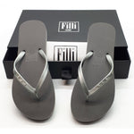 Load image into Gallery viewer, Filli London St Tropez Crystal Flip Flops - Silver
