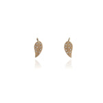 Load image into Gallery viewer, Cachet Leafy Earrings 18ct Gold Plated
