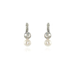 Load image into Gallery viewer, Cachet Mimi Earrings Platinum Plated Leverback
