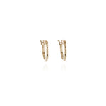 Load image into Gallery viewer, Cachet Keely 18mm Earrings 18ct Gold Plated
