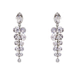 Load image into Gallery viewer, loveRocks Crystal Grape Chanderlier Earrings

