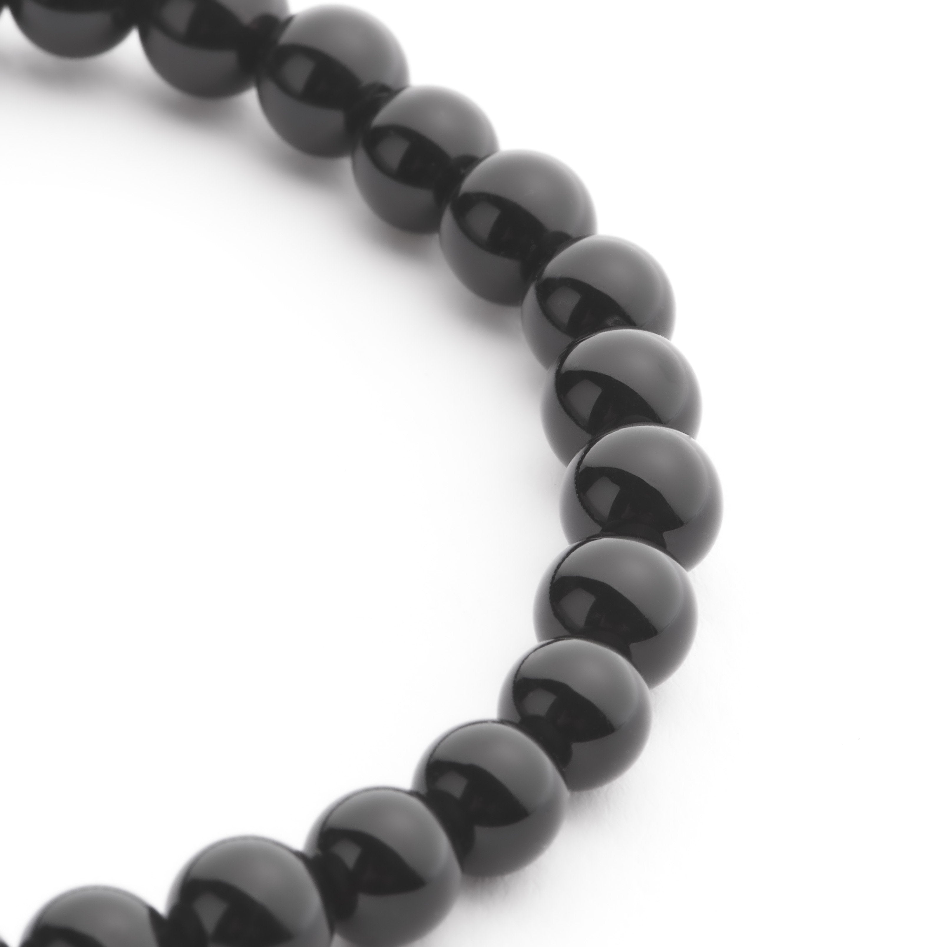 Black Onyx Semi-Precious Stone Bracelet