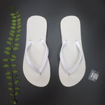 Load image into Gallery viewer, Filli London Naked Flip Flops - White
