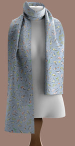 Load image into Gallery viewer, Recycled Bottle Scarf - Birds
