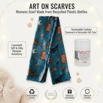 Load image into Gallery viewer, Recycled Bottle Scarf - Highland Cows
