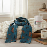 Load image into Gallery viewer, Recycled Bottle Scarf - Highland Cows
