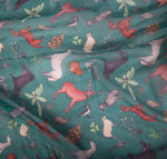 Load image into Gallery viewer, Recycled Bottle Scarf - Irish Wildlife
