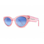 Load image into Gallery viewer, Ruby Rocks Chunky 'Zante' Cateye Sunglasses in Pink RR44-3
