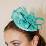 Load image into Gallery viewer, Ruby Rocks Judeen Fascinator - Mint 
