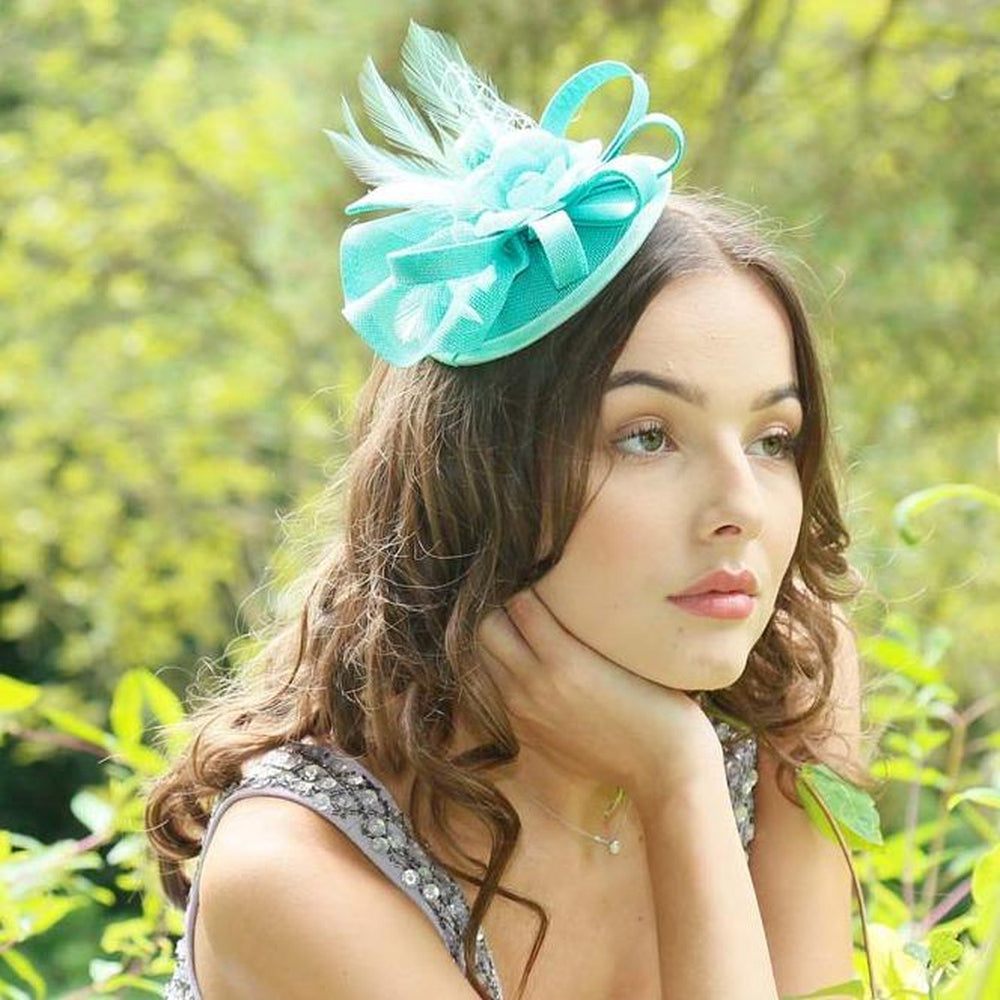 Ruby Rocks Judeen Fascinator - Mint 