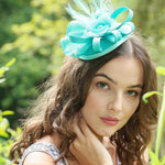 Load image into Gallery viewer, Ruby Rocks Judeen Fascinator - Mint 
