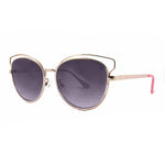 Load image into Gallery viewer, Ruby Rocks Metal 'Santorini' Skeleton Frame sunglasses in Gold RR30-1

