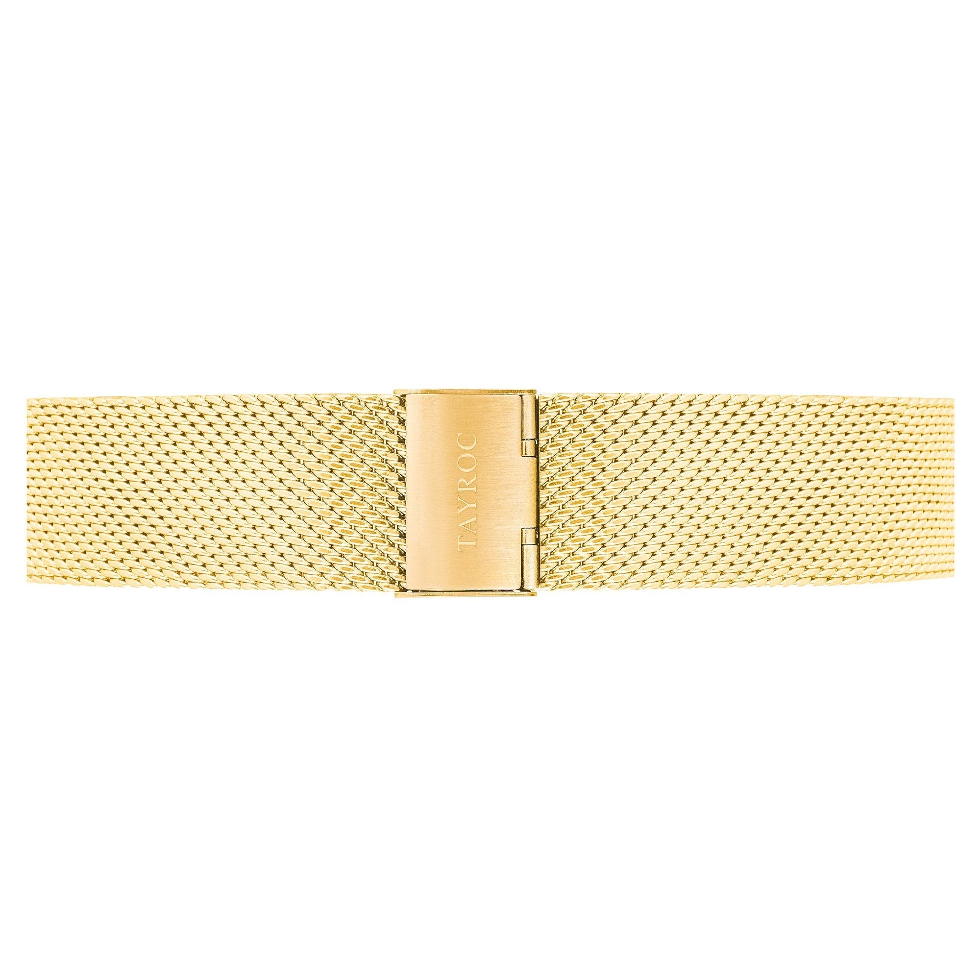 Tayroc Gold Meshband Strap 22mm