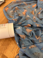 Load image into Gallery viewer, Recycled Bottle Scarf - Highland Cows
