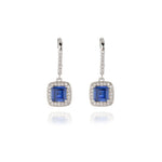Load image into Gallery viewer, Cachet Idola 2.5cm Pierced Earrings - Platinum
