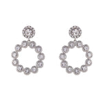 Load image into Gallery viewer, loveRocks Crystal Ring Drop Fabulous Earrings
