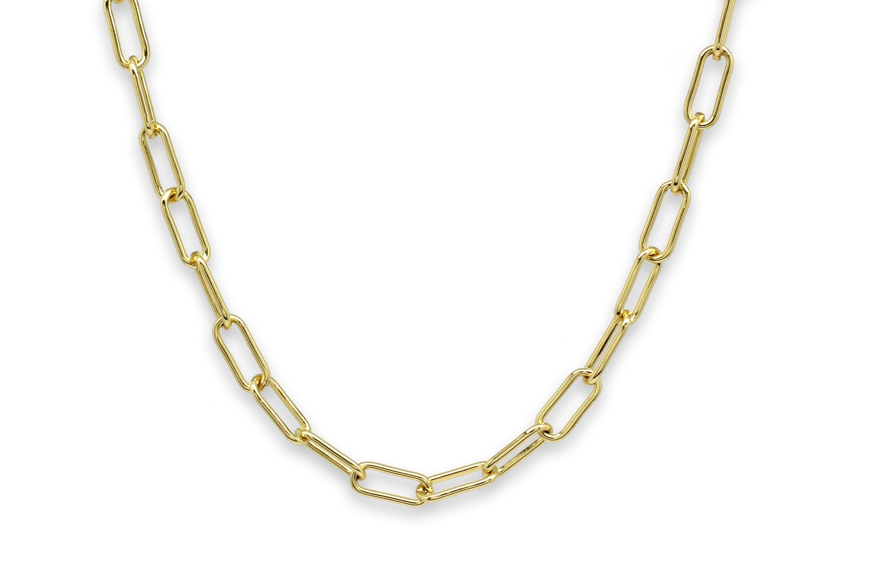 Notus Gold Chunky Chain Medium Length Necklace