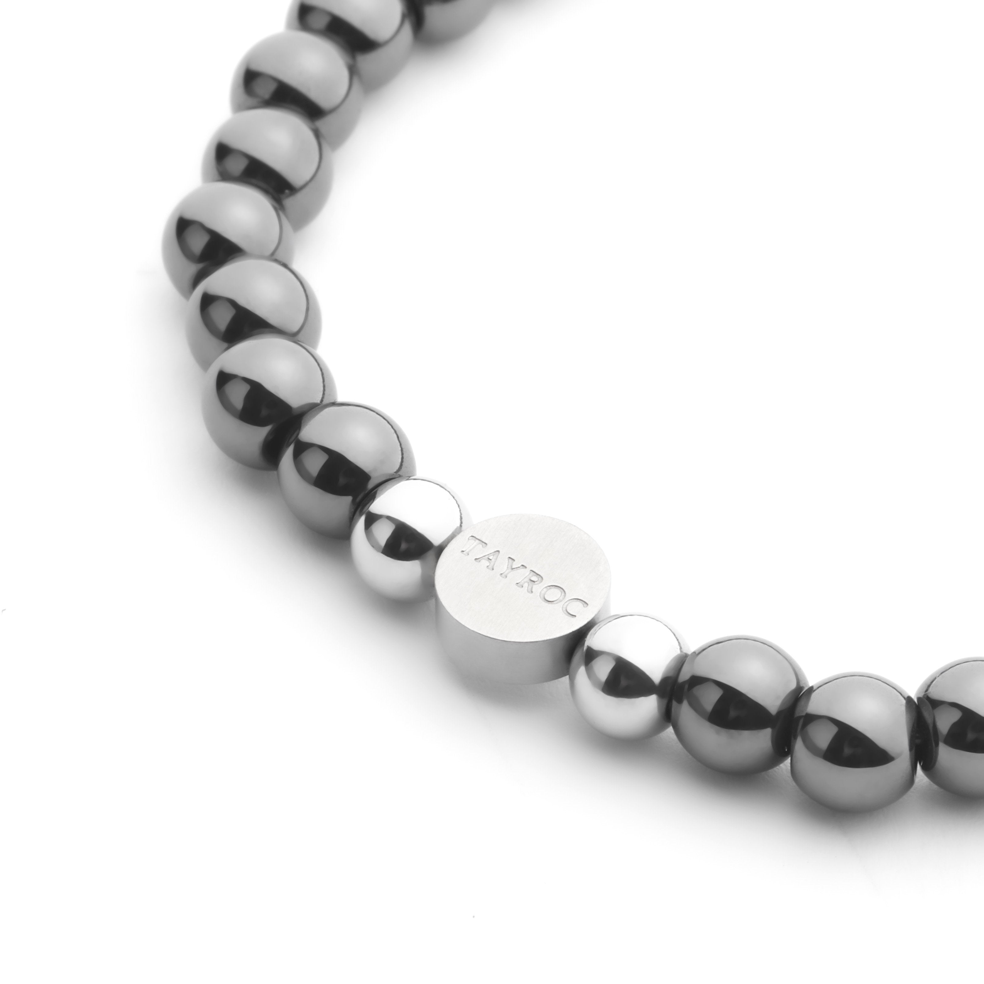 Hematite Semi-Precious Stone Bracelet