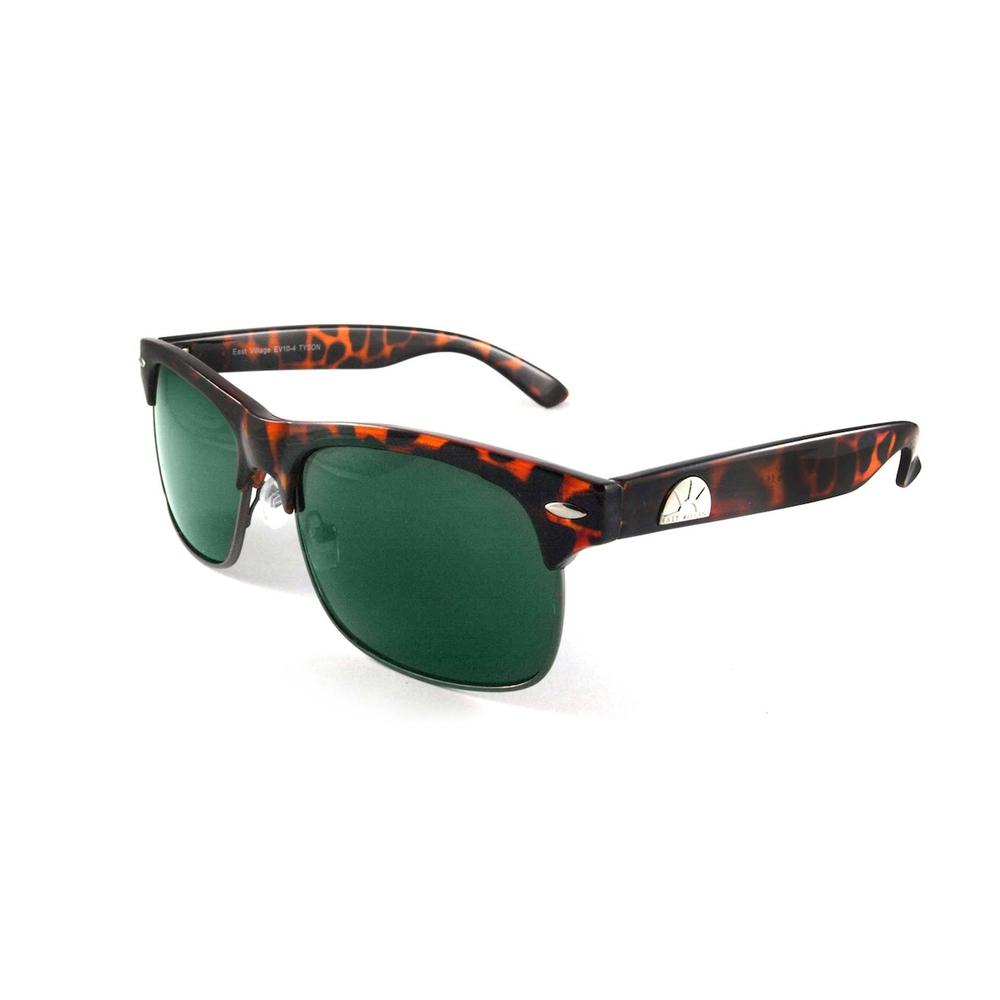 East Village Classic 'Tyson' Retro Sunglasses in Tortoiseshell